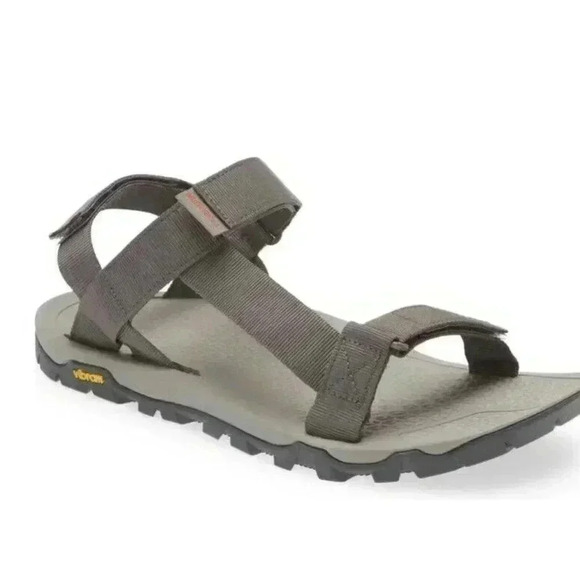 Merrell Men's 13 Breakwater Strap Sports Hiking Sandals Charcoal Vibram NEW - Picture 1 of 8